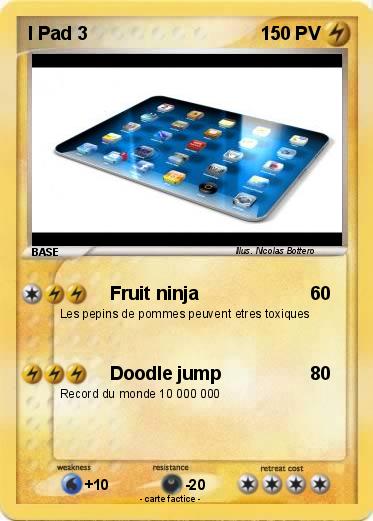 Pokemon I Pad 3