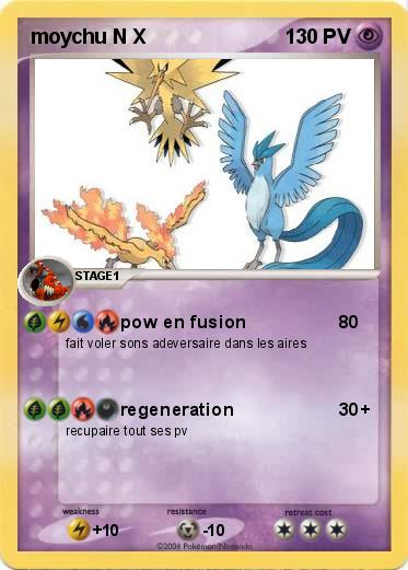 Pokemon moychu N X