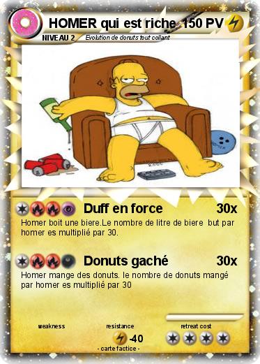 Pokemon HOMER qui est riche