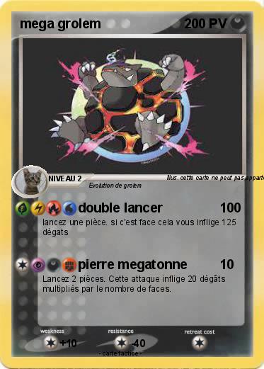 Pokemon mega grolem