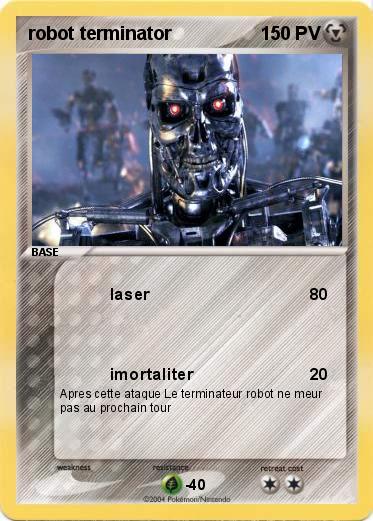Pokemon robot terminator
