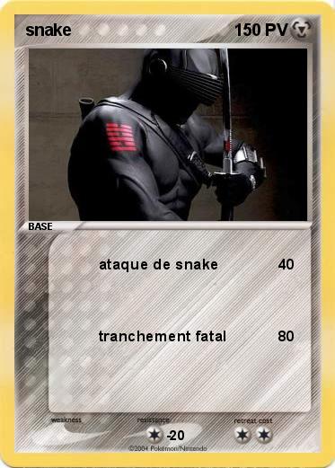 Pokemon snake