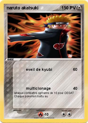 Pokemon naruto akatsuki