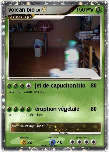 Pokemon volcan bio