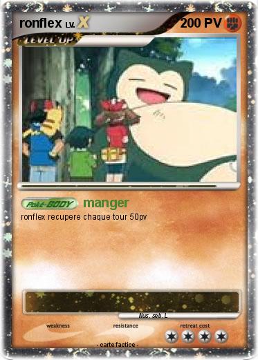 Pokemon ronflex
