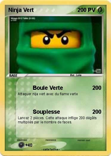 Pokemon Ninja Vert