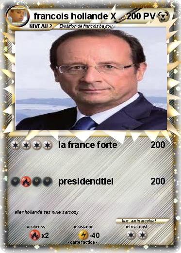 Pokemon francois hollande X