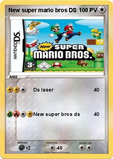 Pokemon New super mario bros DS 