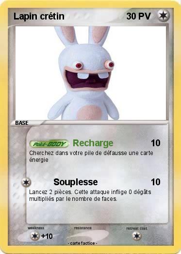 Pokemon Lapin crétin