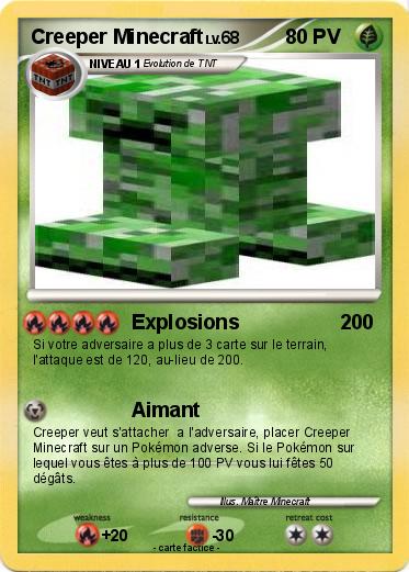 Pokemon Creeper Minecraft
