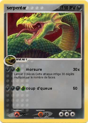 Pokemon serpentar