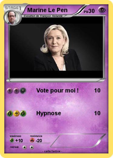 Pokemon Marine Le Pen