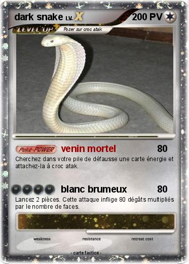 Pokemon dark snake