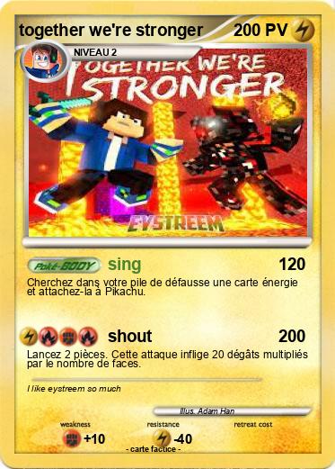 Pokemon together we're stronger