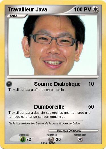 Pokemon Travailleur Java