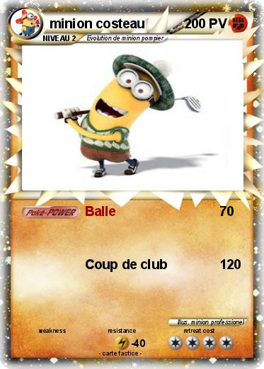 Pokemon minion costeau