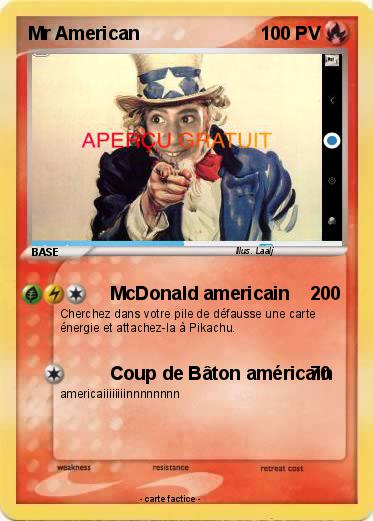 Pokemon Mr American