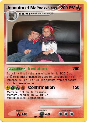 Pokemon Joaquim et Maëva