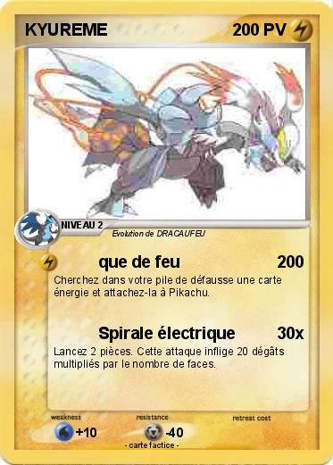 Pokemon KYUREME