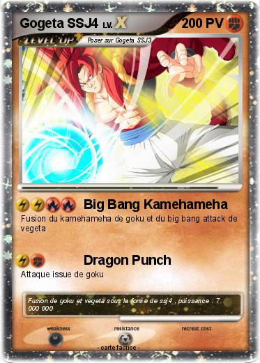 Pokemon Gogeta SSJ4