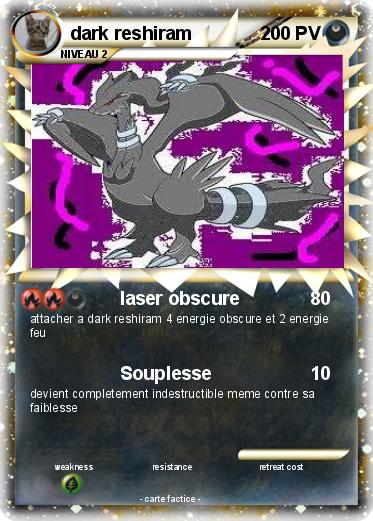 Pokemon dark reshiram