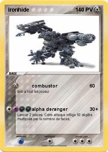Pokemon ironhide