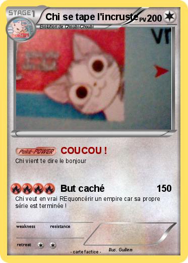 Pokemon Chi se tape l'incruste