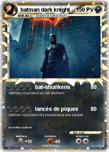 Pokemon batman dark knight