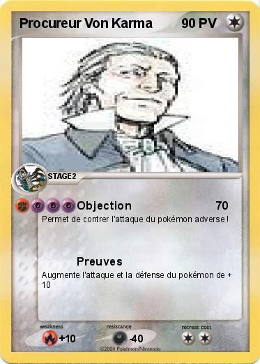 Pokemon Procureur Von Karma