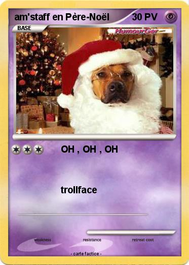 Pokemon am'staff en Père-Noël