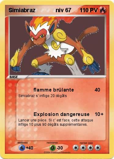 Pokemon Simiabraz             niv 67