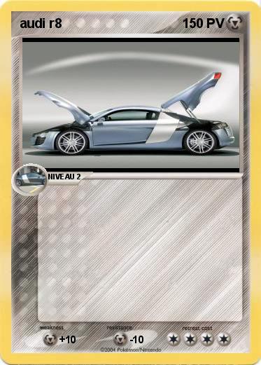 Pokemon audi r8