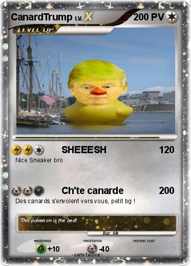 Pokemon CanardTrump