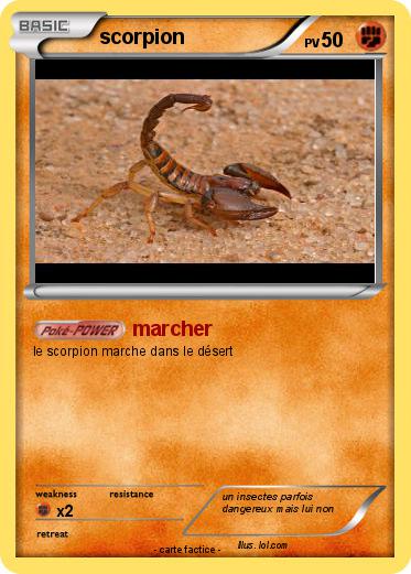 Pokemon scorpion