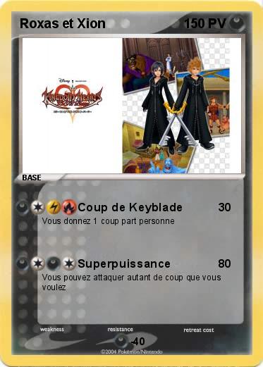 Pokemon Roxas et Xion