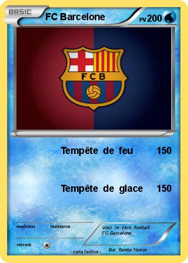 Pokemon FC Barcelone
