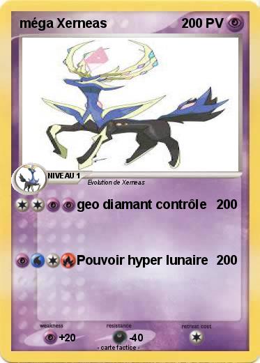Pokemon méga Xerneas