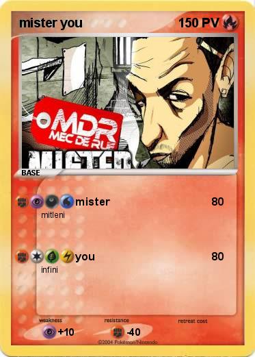 Pokemon mister you