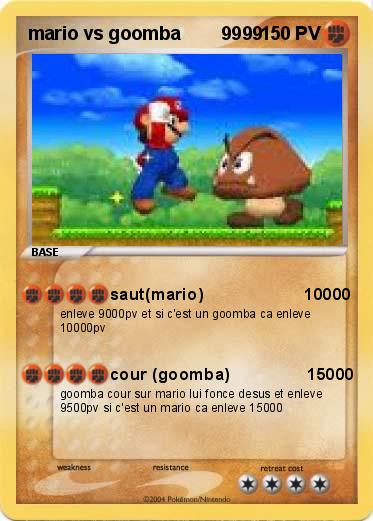 Pokemon mario vs goomba        9999