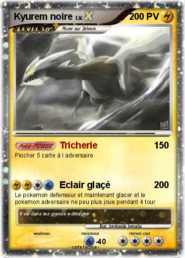 Pokemon Kyurem noire