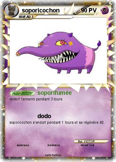 Pokemon soporicochon