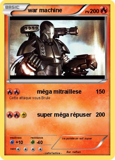 Pokemon war machine