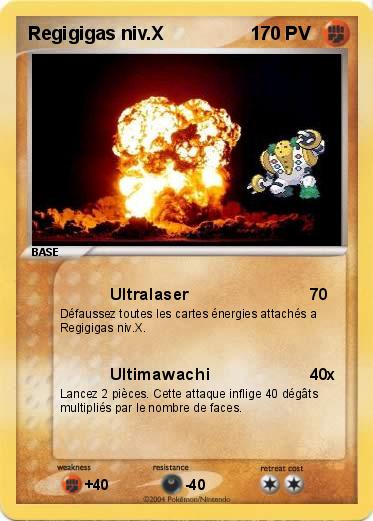 Pokemon Regigigas niv.X                 1