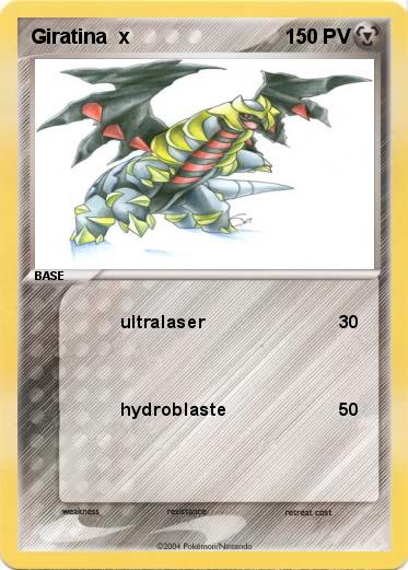 Pokemon Giratina  x