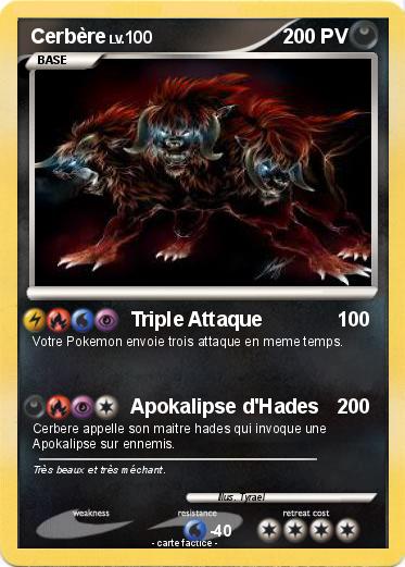 Pokemon Cerbère