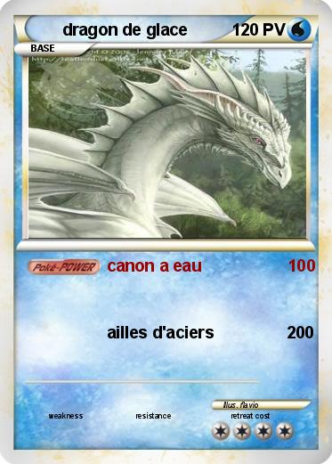 Pokemon dragon de glace
