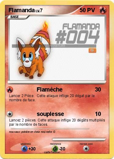 Pokemon Flamanda