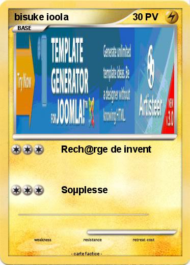 Pokemon bisuke ioola