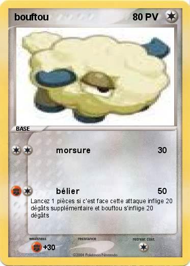 Pokemon bouftou