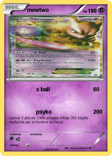 Pokemon mewtwo